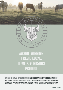 Villa Farm Shop magazine cover
